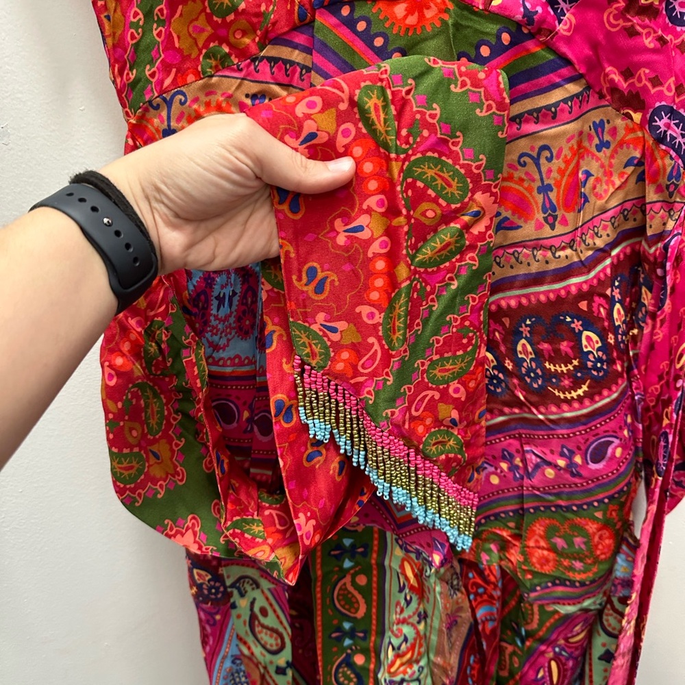 Farm Rio Midi Pattern Dress - Picture 3 of 4